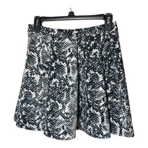 Abercrombie & Fitch Skater Skirt Python Print‎ Size Medium